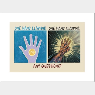 One hand Posters and Art